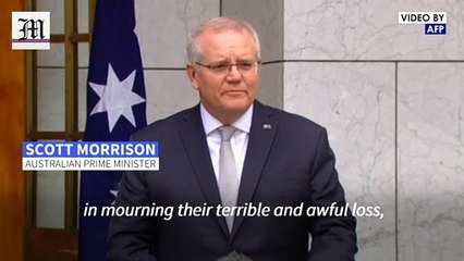 Australia PM mourns for 'terrible ' loss from Kabul blast