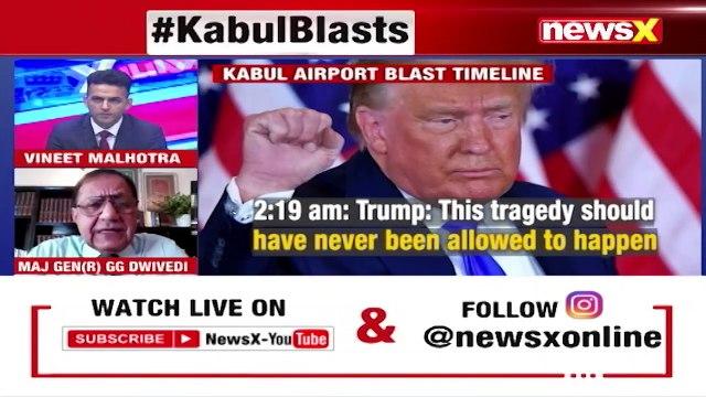 Deadly Twin Blasts At Kabul Airport Security Threat Leads To Total Chaos NewsX