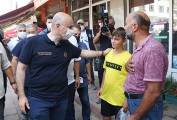 Son dakika haberleri: Bakan Karaismailoğlu, Kastamonu'nun Abana ilçesinde incelemelerde bulundu