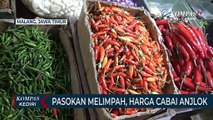 Pasokan Berlimpah Harga Cabai Rawit di Pasar Tradisional Kota Malang Anjlok