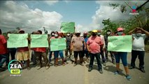 Habitantes de Papantla bloquean carretera; piden apoyo tras el paso de 