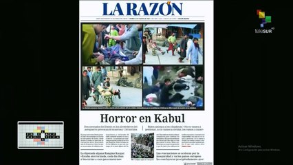 En Clave Mediática 27-08: Llegan a 95 los muertos en Kabul tras atentado del Daesh