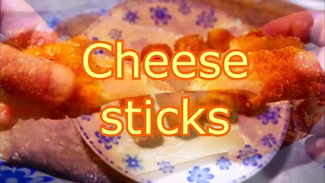 TASTY CHEESE STICKS - Tasty and easy food recipes for dinner to make at home
