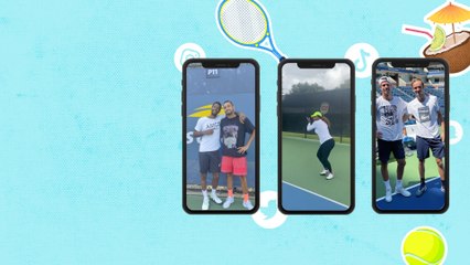 The players find their feet on the Arthur Ashe stadium - Social Highlights 27.08.2021