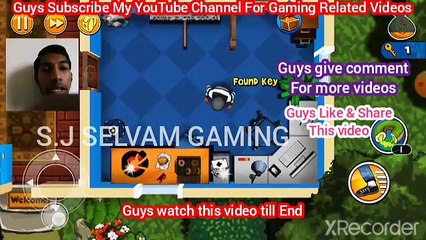 How to play Robbery Bob (Extra)  Level - 1, 2  playing with Selvam in gamemode (ios , Android) #1