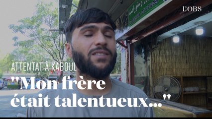 Après l'attentat de l'aéroport de Kaboul, cet Afghan témoigne de la perte de son frère