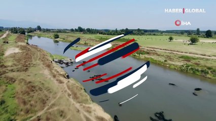 Afrika değil Düzce! Görüntüler belgesellerini aratmadı