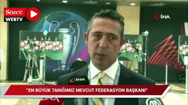 Ali Koç: Davalar için en büyük tanığımız mevcut federasyon başkanı