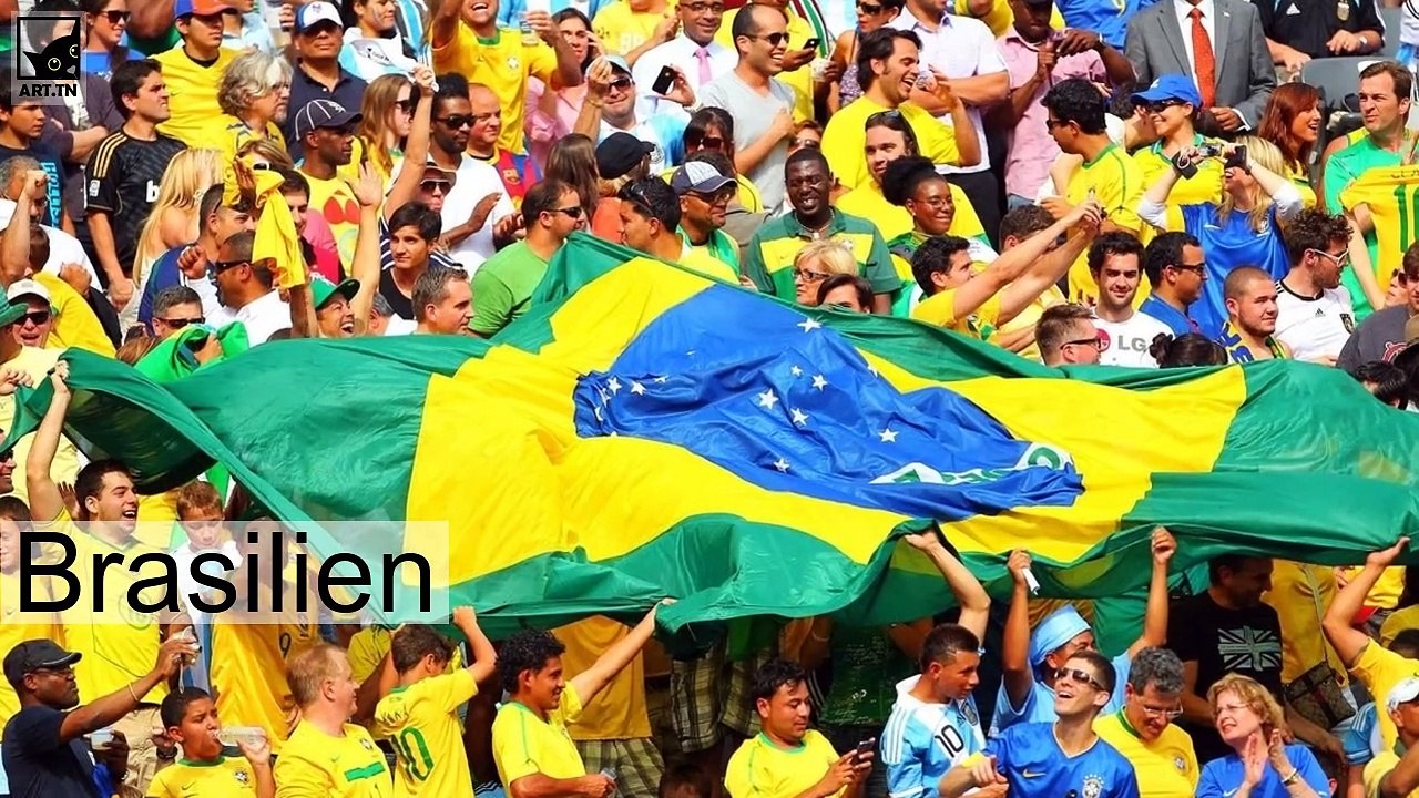 Die 5 größten Länder der Welt