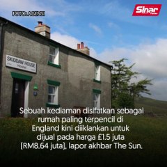 Rumah paling terpencil di England dijual RM8.6 juta