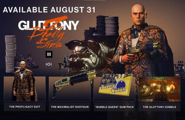 Gluttony DLC gives new features to Hitman 3 gamers