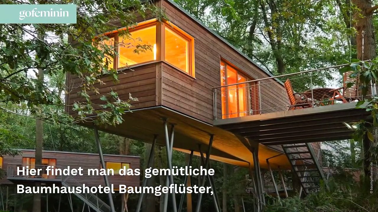Die schönsten Baumhaus-Hotels in Deutschland