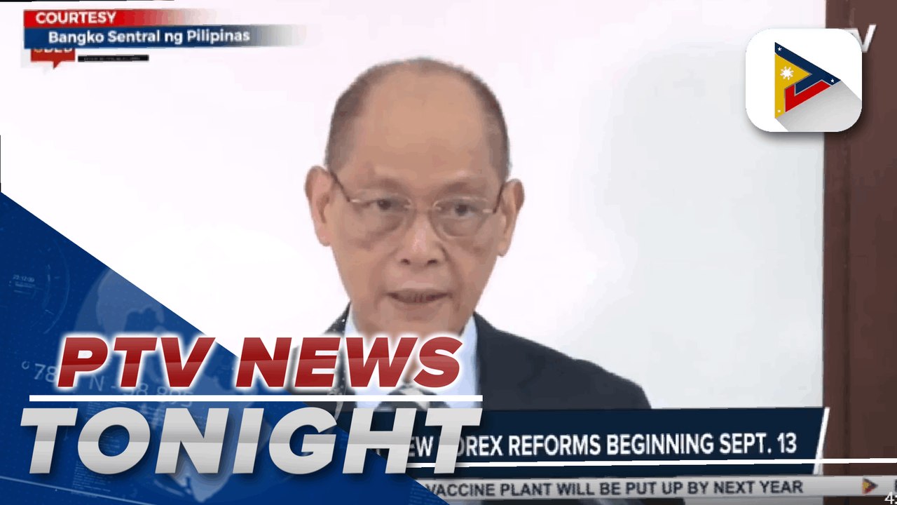 BSP to implement new forex reforms beginning Sept. 13