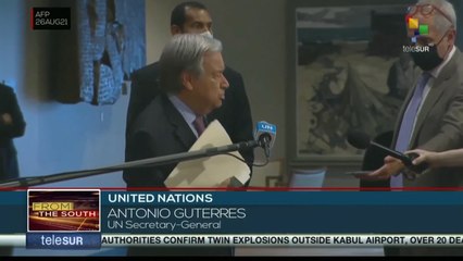 UN Secretary General condemns terrible situation in Afghanistan