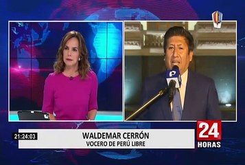 Waldemar Cerrón: Si debería haber cambios en el Gabinete