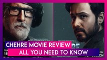 Chehre Movie Review: Amitabh Bachchan & Emraan Hashmi’s Acts Save This Rumy Jafry Preachy Directorial; All You Need To Know