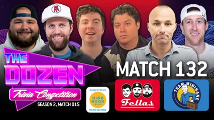 Nasty Trivia Rivalry Heats Up With Another Classic (The Dozen pres. by High Noon, Match 132)
