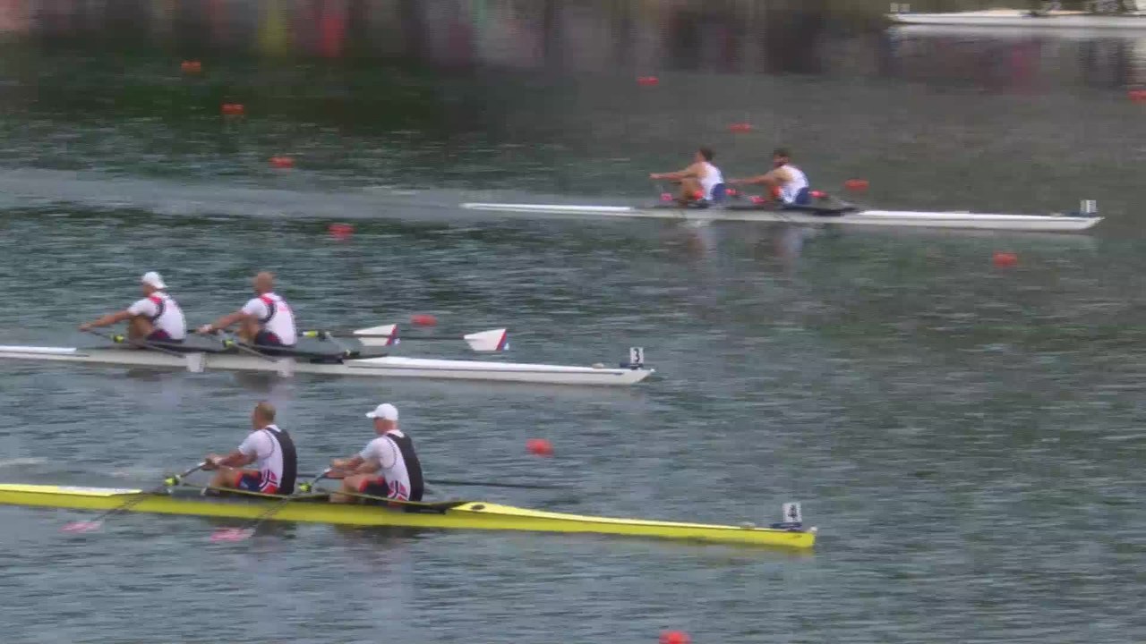 Final Olympic Qualification Regatta in Lucerne, Switzerland (SUI) - Men's Double Sculls (M2x) - Final