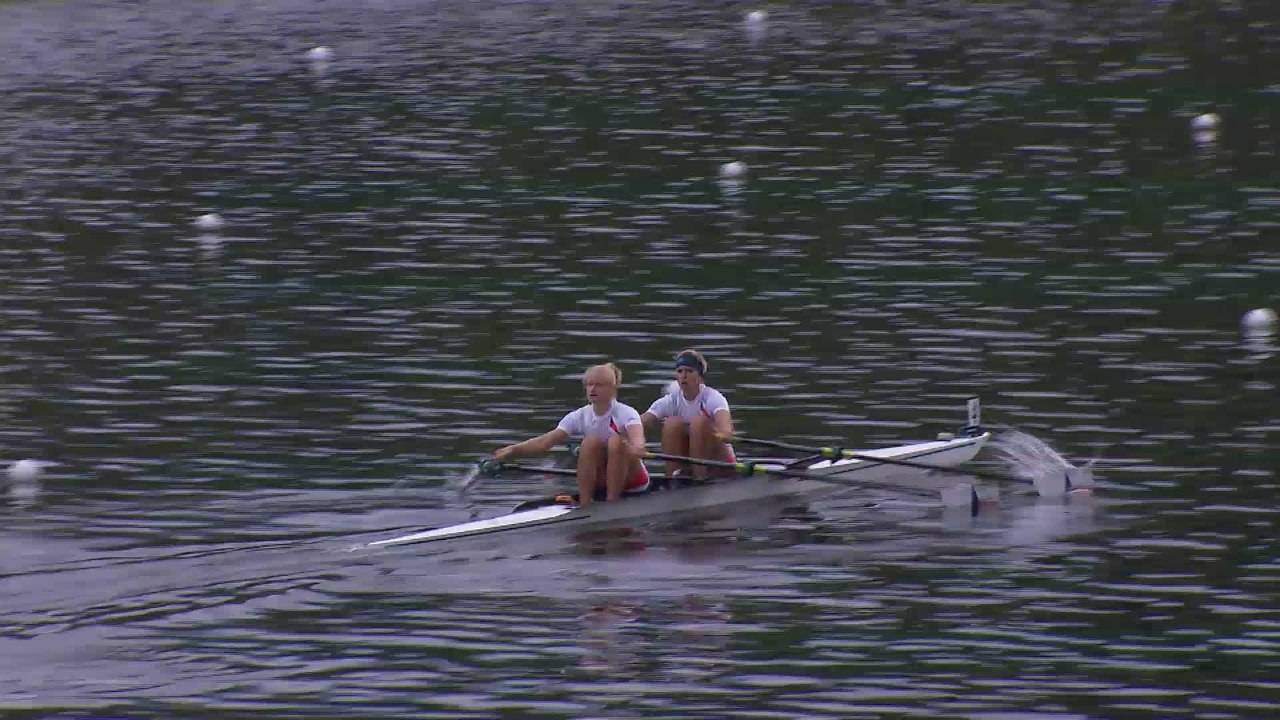 Final Olympic Qualification Regatta in Lucerne, Switzerland (SUI) - Women's Double Sculls (W2x) - Final