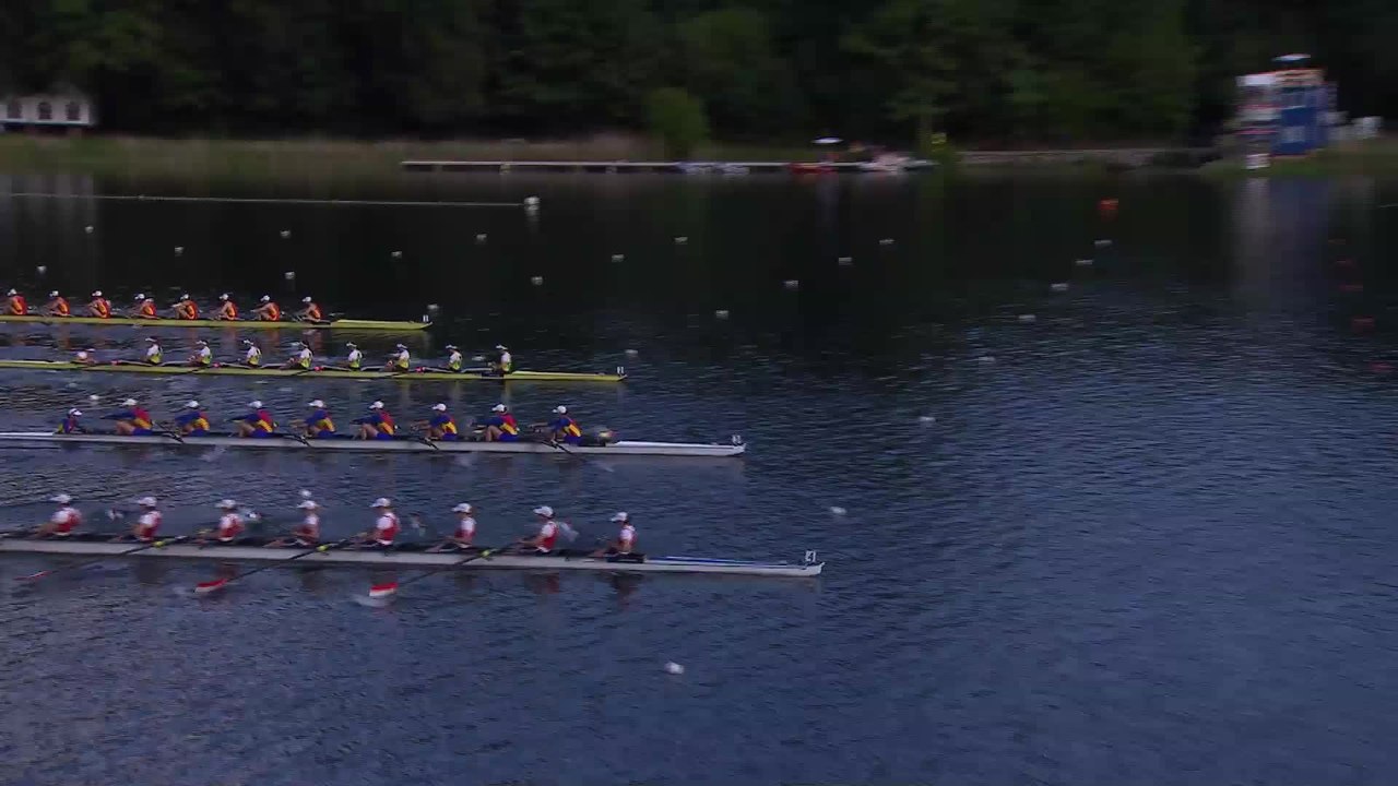 Final Olympic Qualification Regatta in Lucerne, Switzerland (SUI) - Women's Eight (W8+) - Final