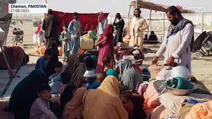 فيديو | لاجئون أفغان إلى باكستان.. "لا يمكننا إطعام أولادنا في ظل حكم طالبان"