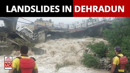 SDRF Deployed In Dehradun Amidst Heavy Rainfall and Landslides