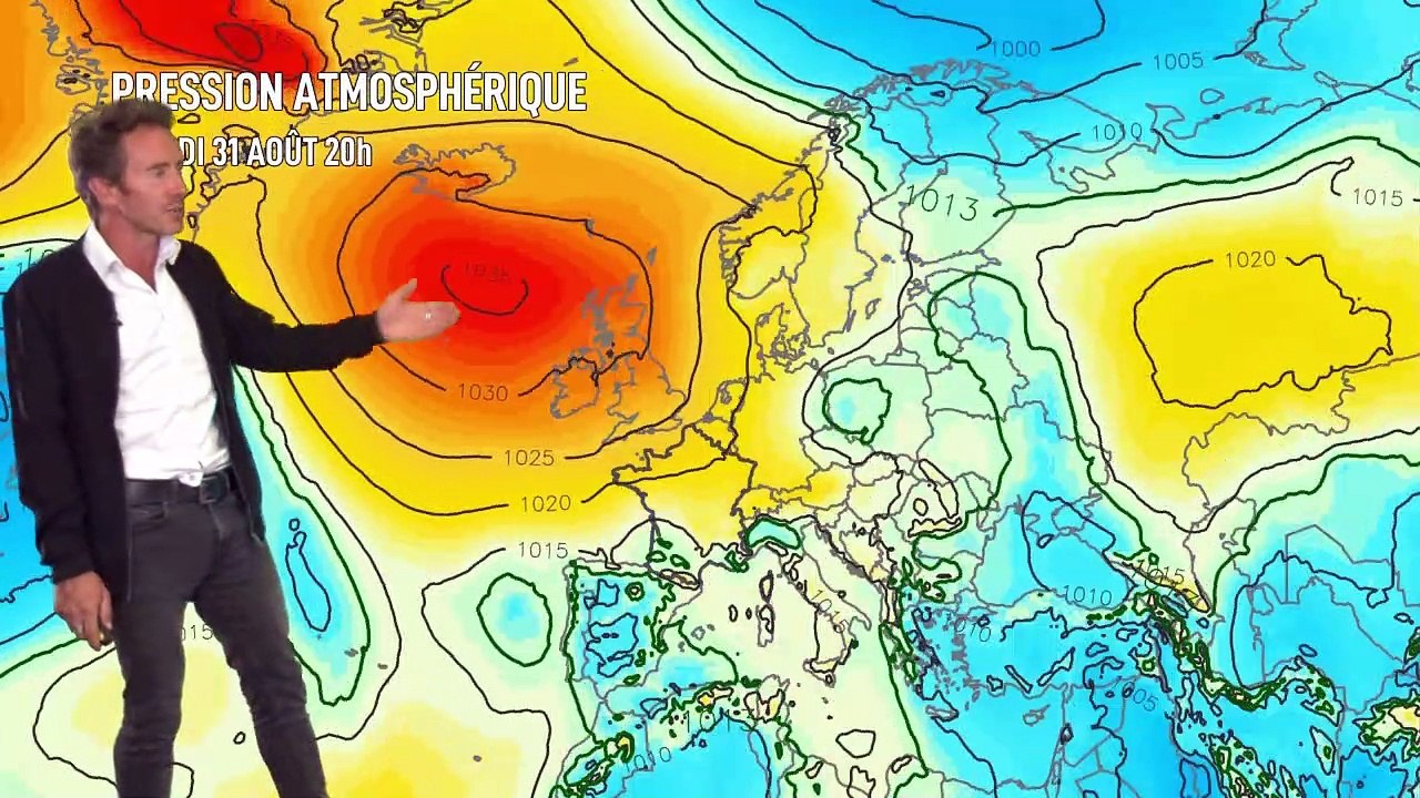 Bulletin météo pour le lundi 30 août 2021