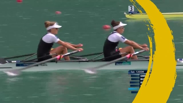2015 World Rowing Championships - Lightweight Women's Double Sculls (LW2x)SF1