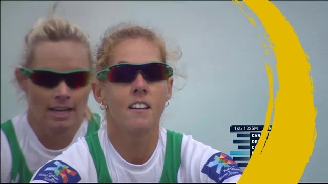 2015 World Rowing Championships - Lightweight Women's Double Sculls (LW2x)SF2