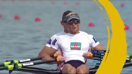 2015 World Rowing Championships - Lightweight Men's Double Sculls (LM2x)SF1