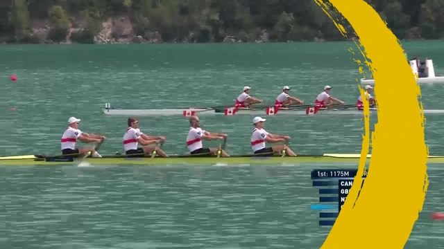 2015 World Rowing Championships - Men's Quadruple Sculls (M4x) SF2