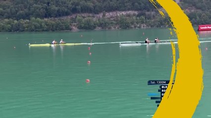 2015 World Rowing Championships - Women's Pair (W2-) Semifinal SA/B2