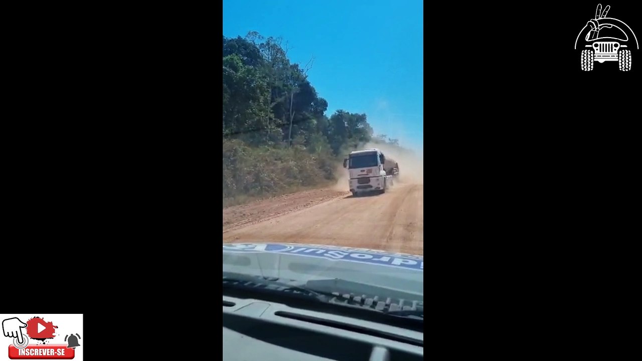 BR-319 - 31 Julho 2021 - Situação Atual - Muita Poeira na rodovia!!!!!