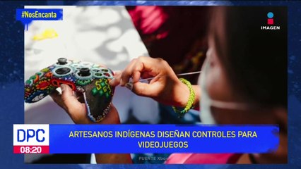 Artesanos indígenas diseñan controles para videojuegos