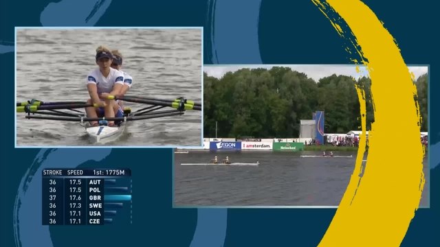 2014 World Rowing Championships - Lightweight Women's Double Sculls (LW2x) Final B