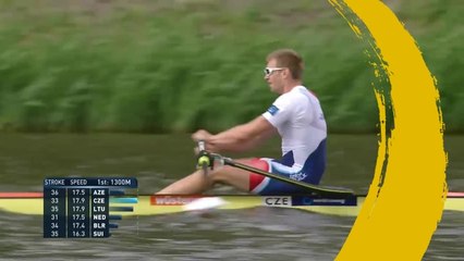 2014 World Rowing Championships - Men's Single Sculls (M1x) Semifinals 1