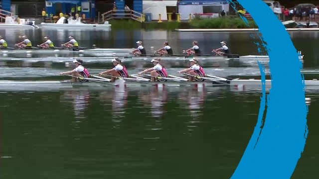 2014 World Rowing Cup III - Women's Quadruple Sculls (W4x) Final