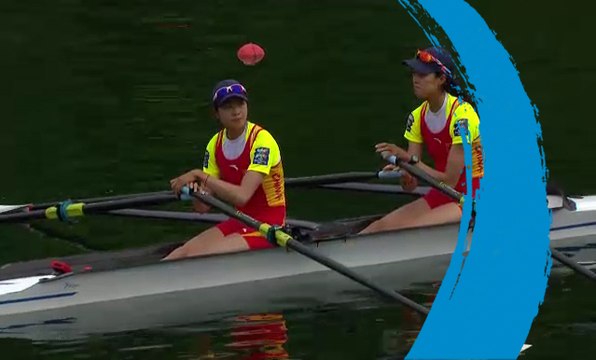2016 World Rowing Cup II - Lucerne, (SUI) - Lightweight Women's Double Sculls (LW2x) - Final