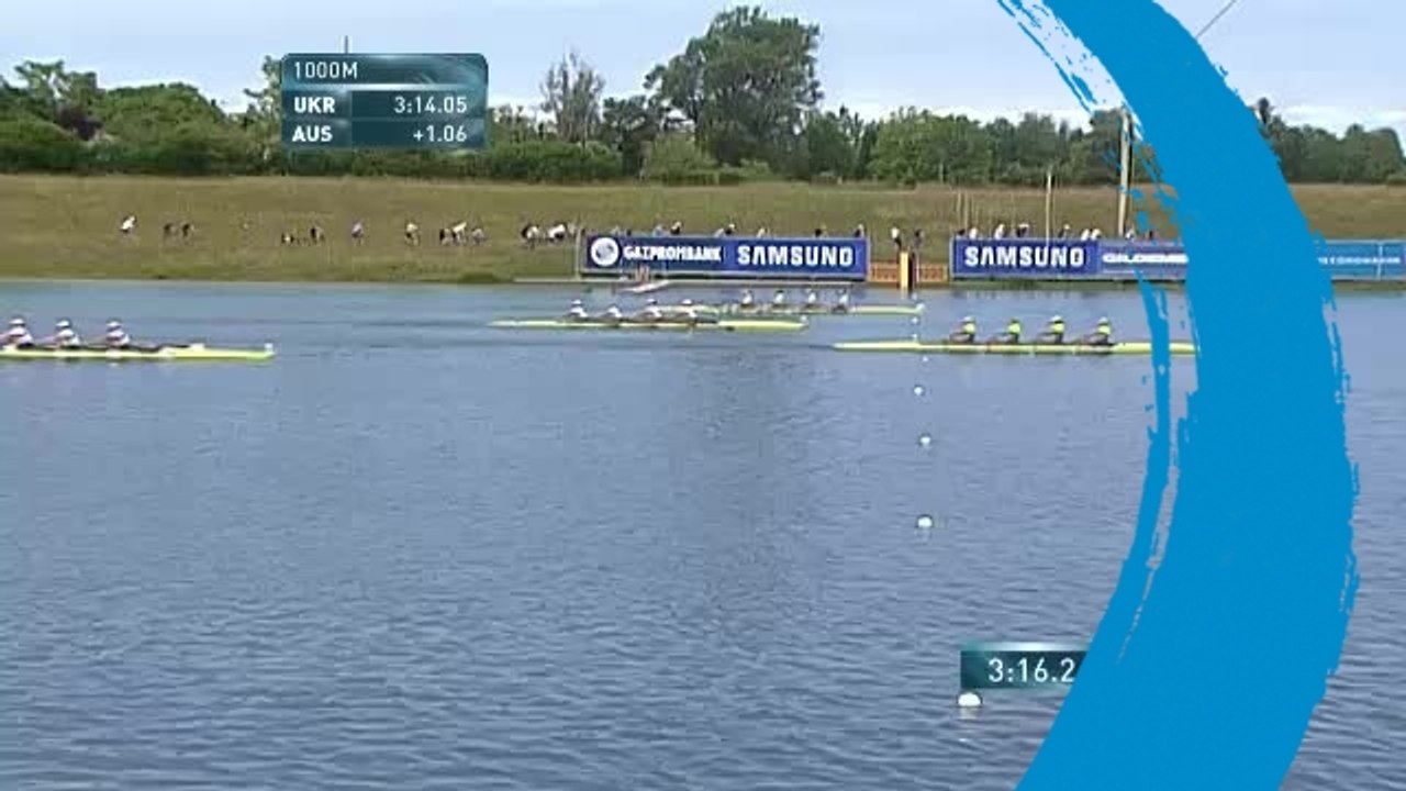 2012 Samsung World Rowing Cup III - Munich (GER) - Women's Quadruple Sculls (W4x)