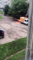 Quick Thinking Prevents Gas Explosion