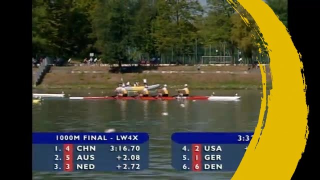 2003 World Rowing Championships - Milan (ITA) - Lightweight Women's Quadruple Sculls (LW4x)