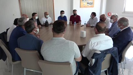 Saha Koordinatörü Dr. Akar, Vanlı kanaat önderleriyle bir araya geldi