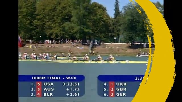 2003 World Rowing Championships - Milan (ITA) - Women's Quadruple Sculls (W4x)