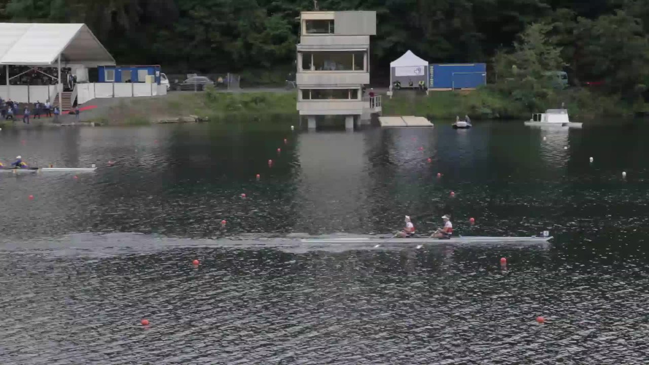 Final Olympic Qualification Regatta in Lucerne, Switzerland (SUI) - Lightweight Women's Double Sculls (LW2x) - Final