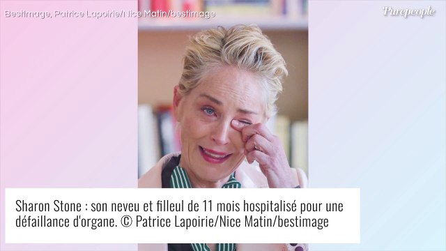 Sharon Stone : Son neveu de 11 mois entre la vie et la mort, elle partage une photo déchirante