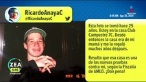 Ricardo Anaya critica pruebas de la FGR en su contra