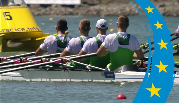 2017 European Rowing Championships - Racice, CZE - Men's Quadruple Sculls (M4x) - Final A