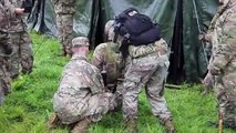 News • US Soldiers Prepare Living Areas for Afghan Evacuees in Germany