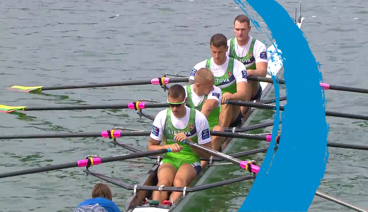 2017 World Rowing Cup III – Lucerne, SUI - Men's Quadruple Sculls (M4x) - Final