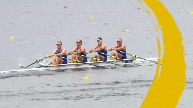 2017 World Rowing Championships – Sarasota-Bradenton, U.S.A. - Men's Quadruple Sculls (M4x) Heat 2